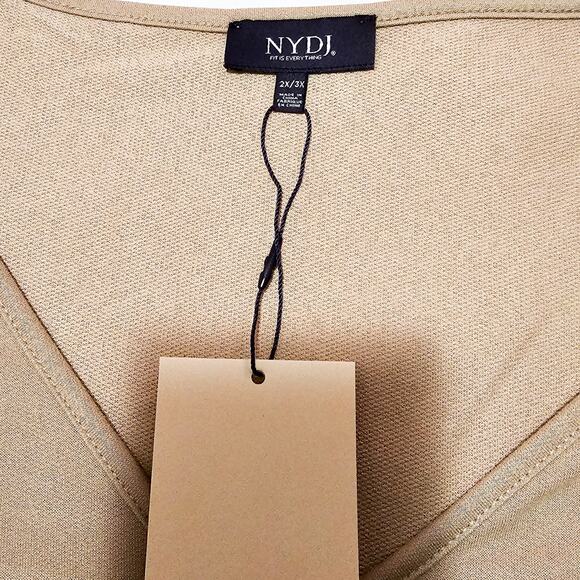 NYDJ New taupe French Terry lounge set size 2x-3x - Picture 4 of 16